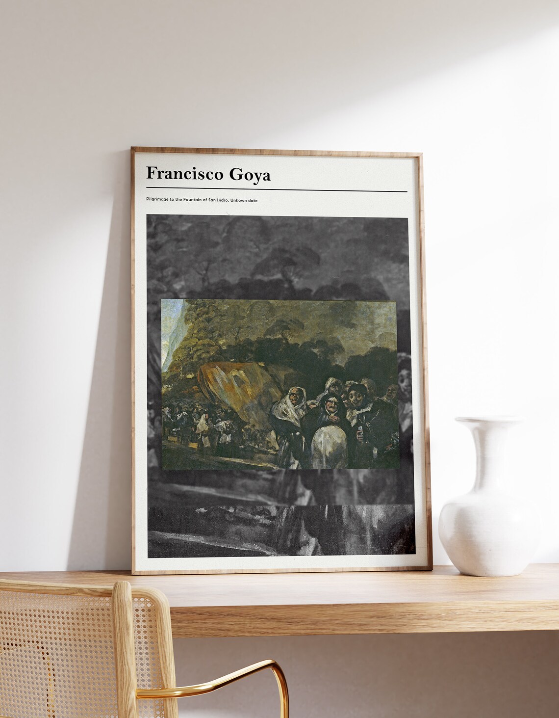 Francisco Goya Pilgrimage to the Fountain of San Isidro Art Poster
