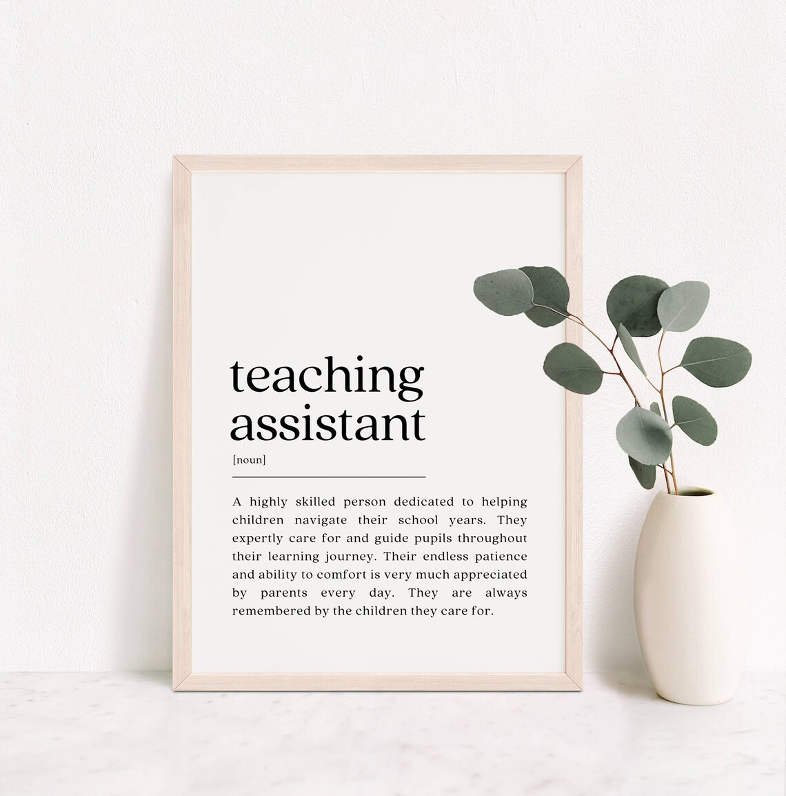 Teaching Assistant Definition, Appreciation Gift