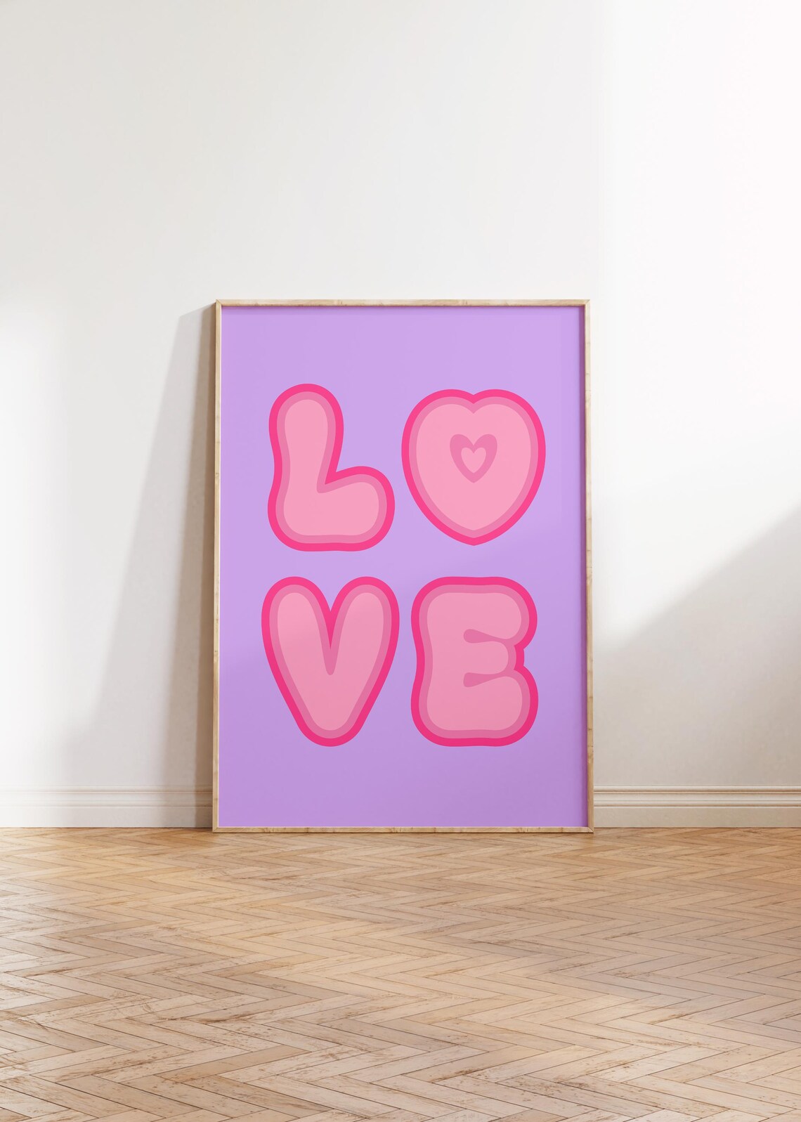 Love Trendy Valentine Minimalist Art Print - Image 4