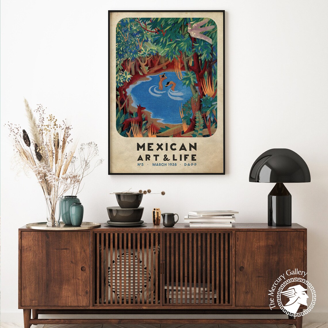 Vintage Mexican Travel Poster, Mexico Magazine Cover - Image 6