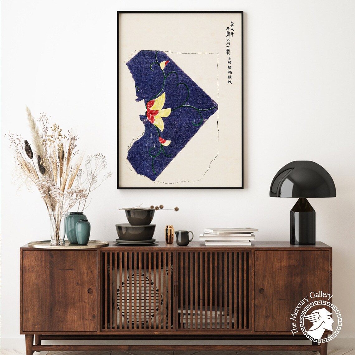 Taguchi Tomoki Japanese Floral Vintage Art Print - Image 4