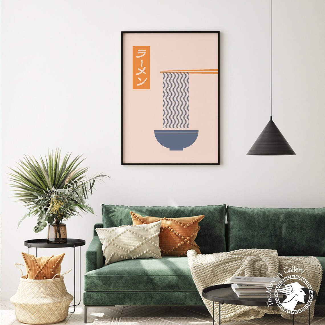 Ramen Noodle Art Print, Japanese Kitchen Wall Art - Image 4