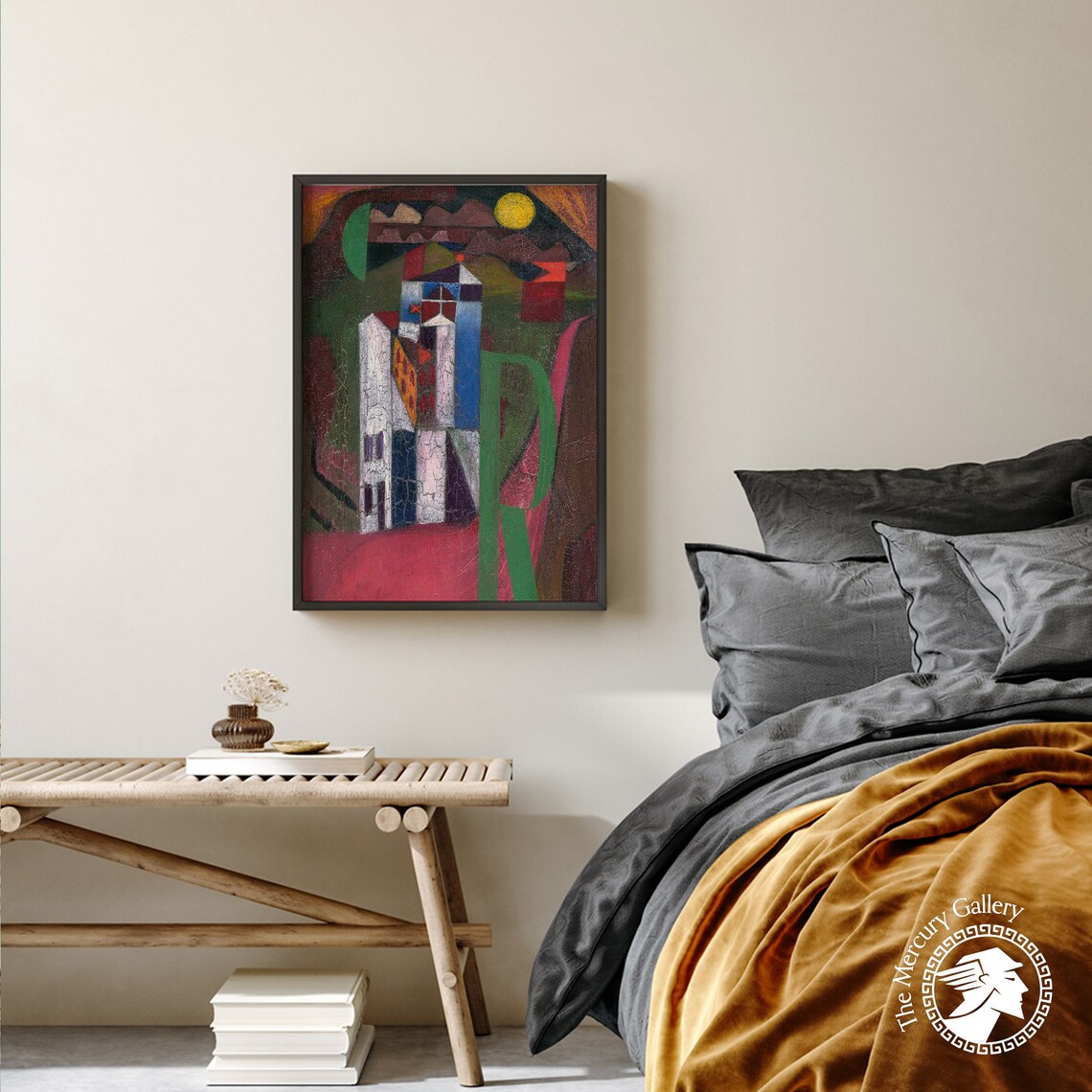 Paul Klee Villa R 19 19 Abstract Vintage Art Print - Image 4