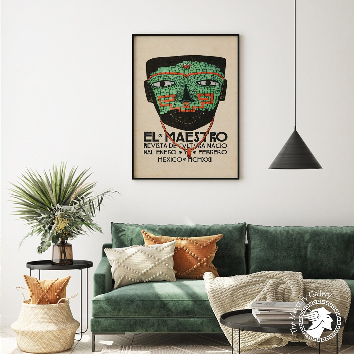 El Maestro Mexican Vintage Travel Poster Art Print - Image 4