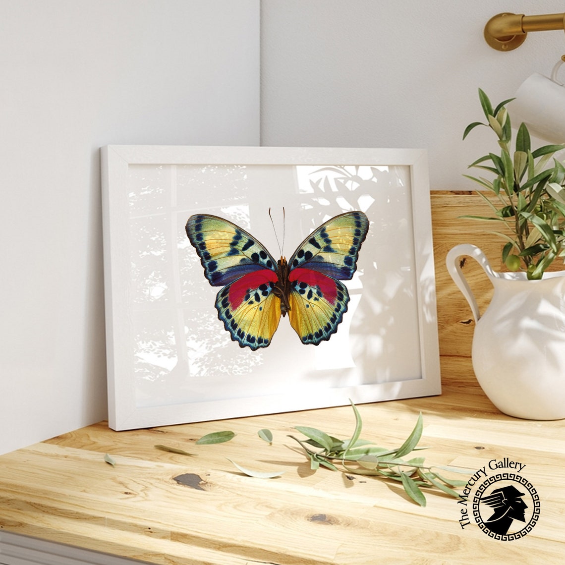 Vintage Butterfly Print Girls Room Prints Butterfly Home Decor - Image 5