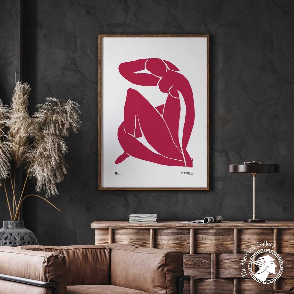 Matisse Style Nude Cutout Exhibition Poster - Image 2
