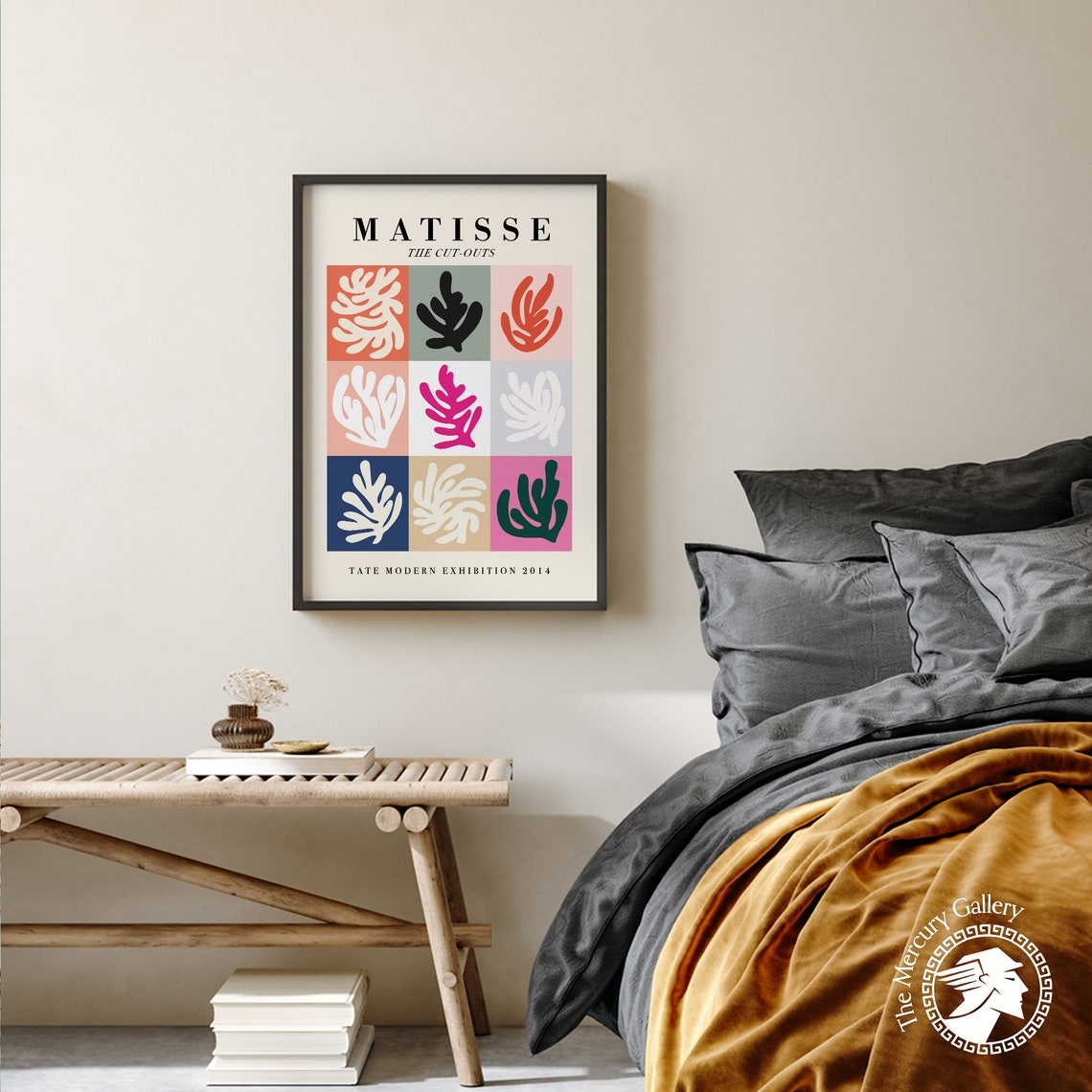 Matisse Vintage Cut Out Leaf Poster Botanical Wall Art Matisse Poster Exhibition Home And Office Decor - Image 3