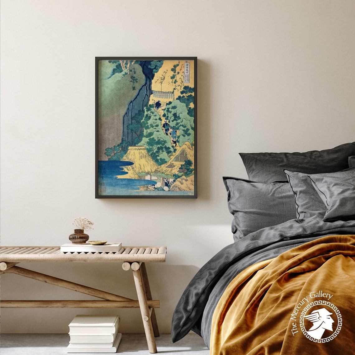 Hokusai Art Print Japan Wall Art Japanese Woodblock Print Hokusai Wall Art Japanese Art Print Japanese Decor Vintage Print - Image 2