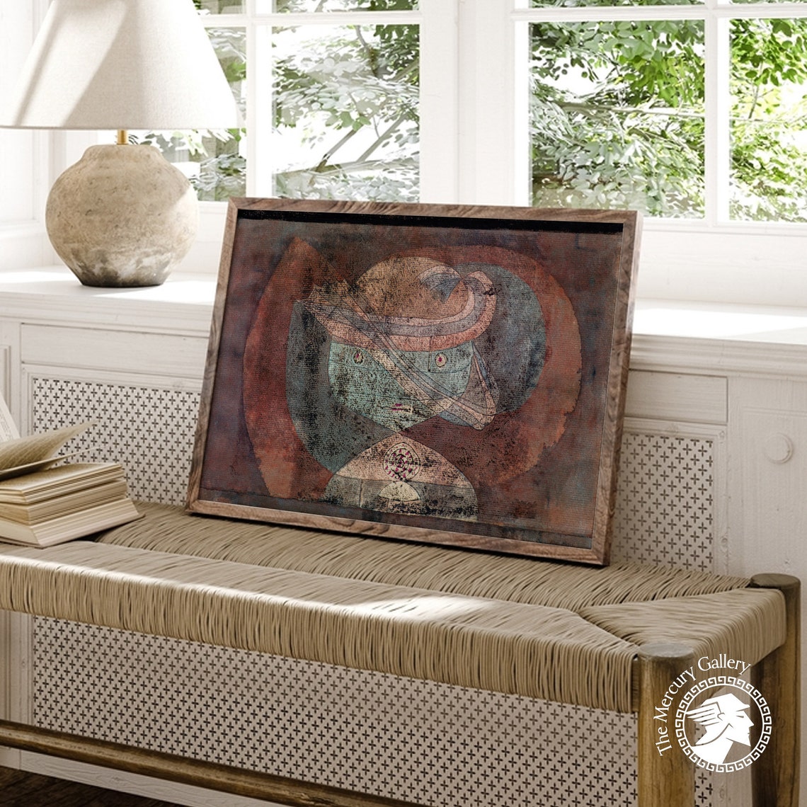 Paul Klee Movement Around A Child 1928 Swirling Face Art Print - Image 6