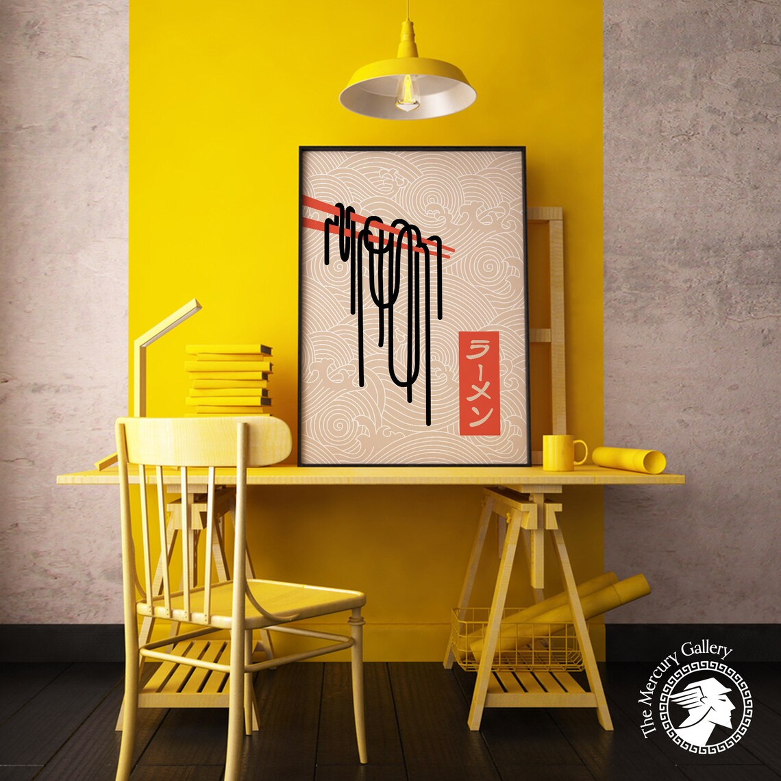 Ramen Noodle Print, Japanese Food Art Print - Image 4