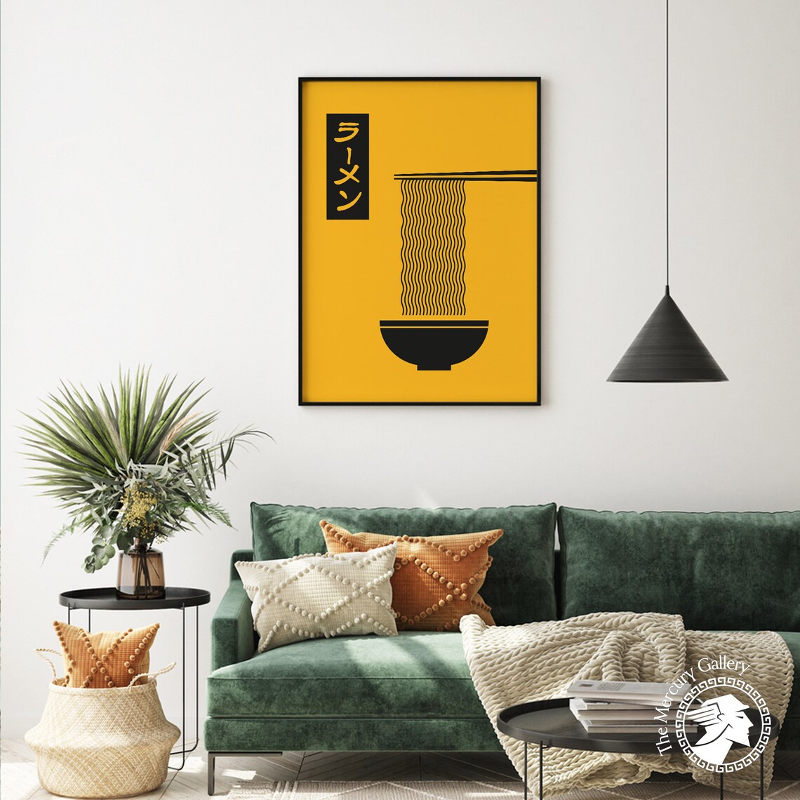 Ramen Noodle Print, Noodle Soup Travel Poster - Image 4