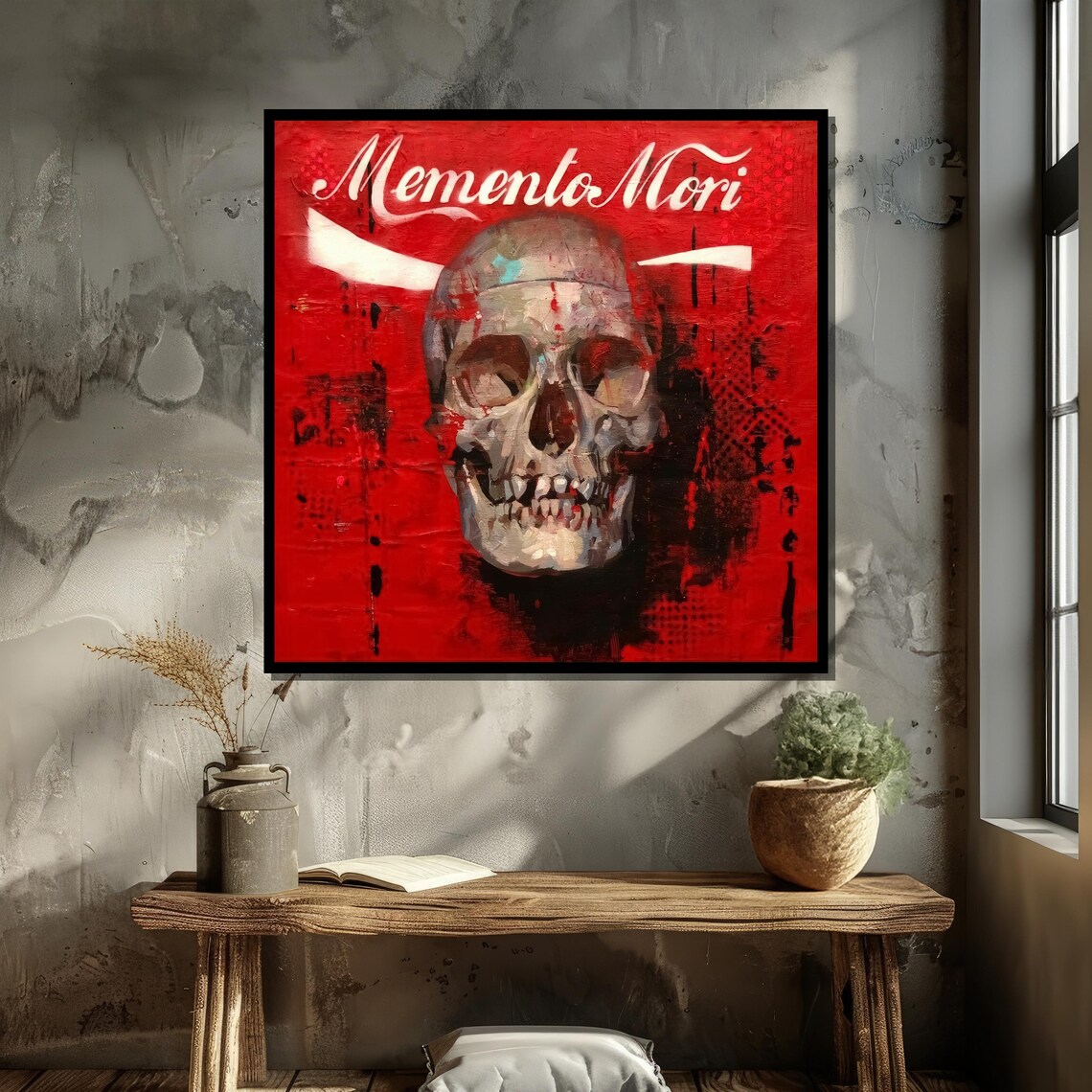 Memento Mori Skull Art by Zinsky, Vanitas Inspired - Image 5