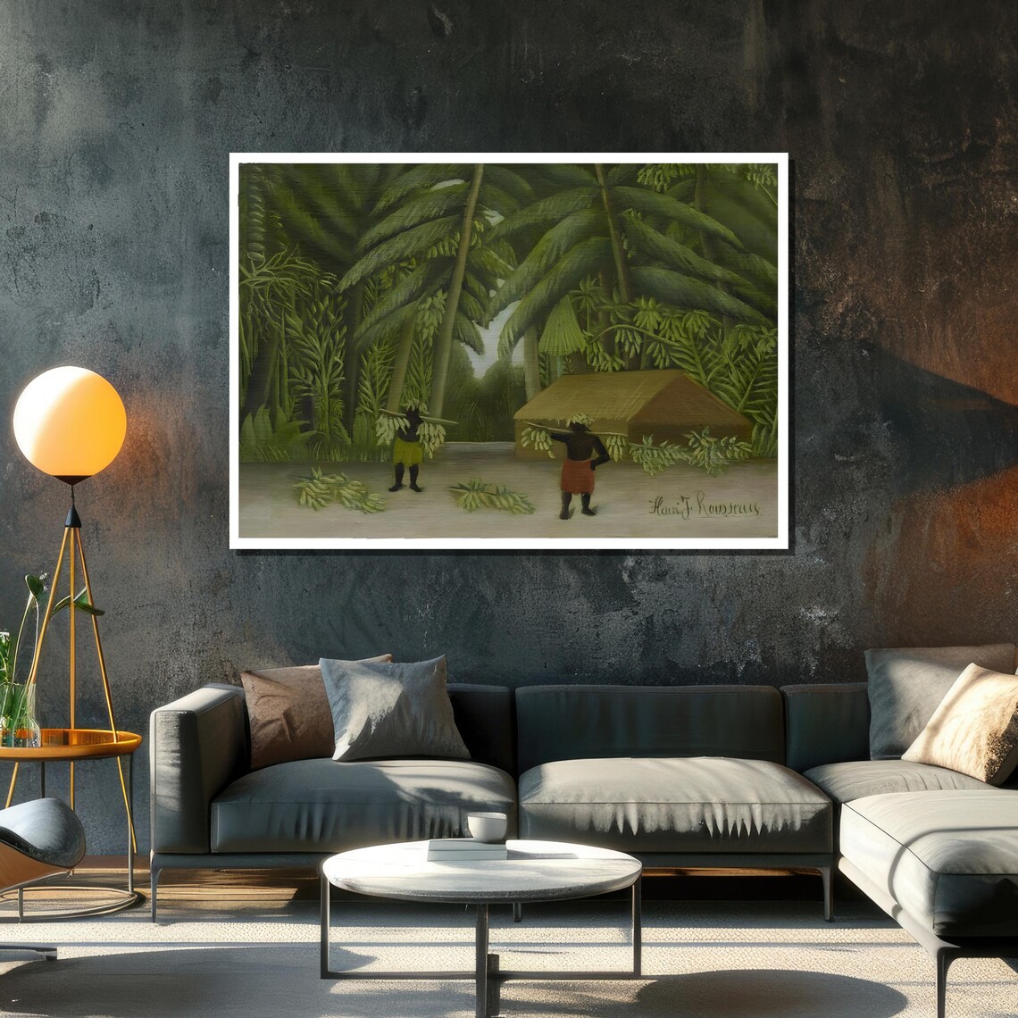 Henri Rousseau Banana Harvest Jungle, Tropical Nature - Image 6