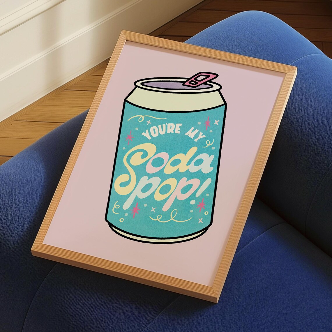 Soda Pop Saja Boys Inspired Kids Room Art Print