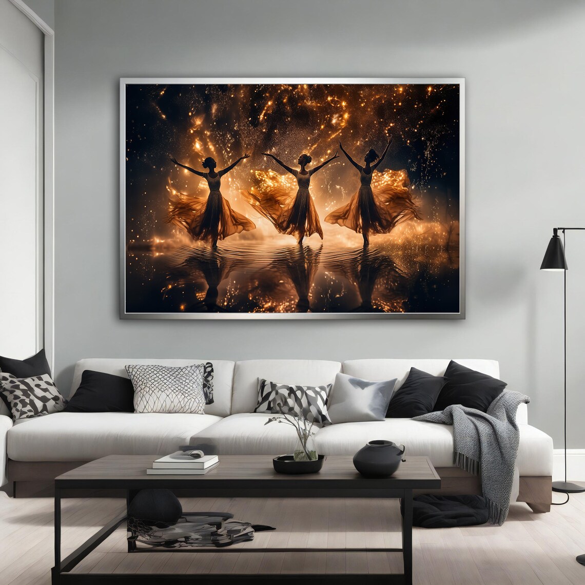 Dancing Woman Modern Art Print, Lyrical Dance - Image 2
