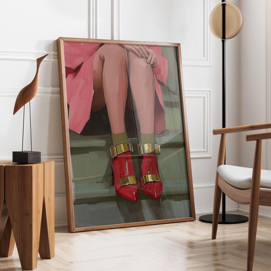 Fashion Shoes Wall Art Print, Dressing Room Decor - Image 4