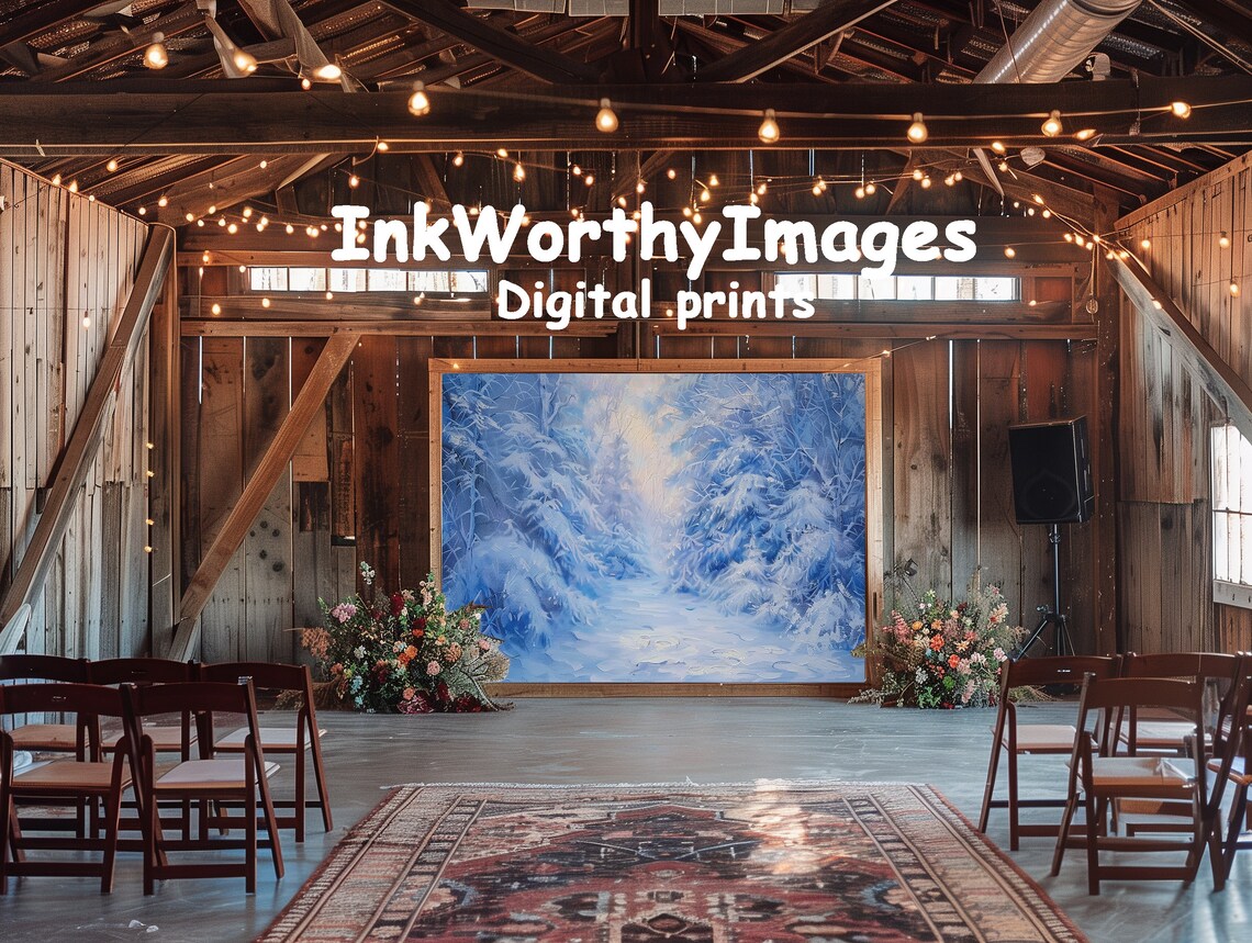 Winter Wonderland - Contemporary Travel Poster - Image 6