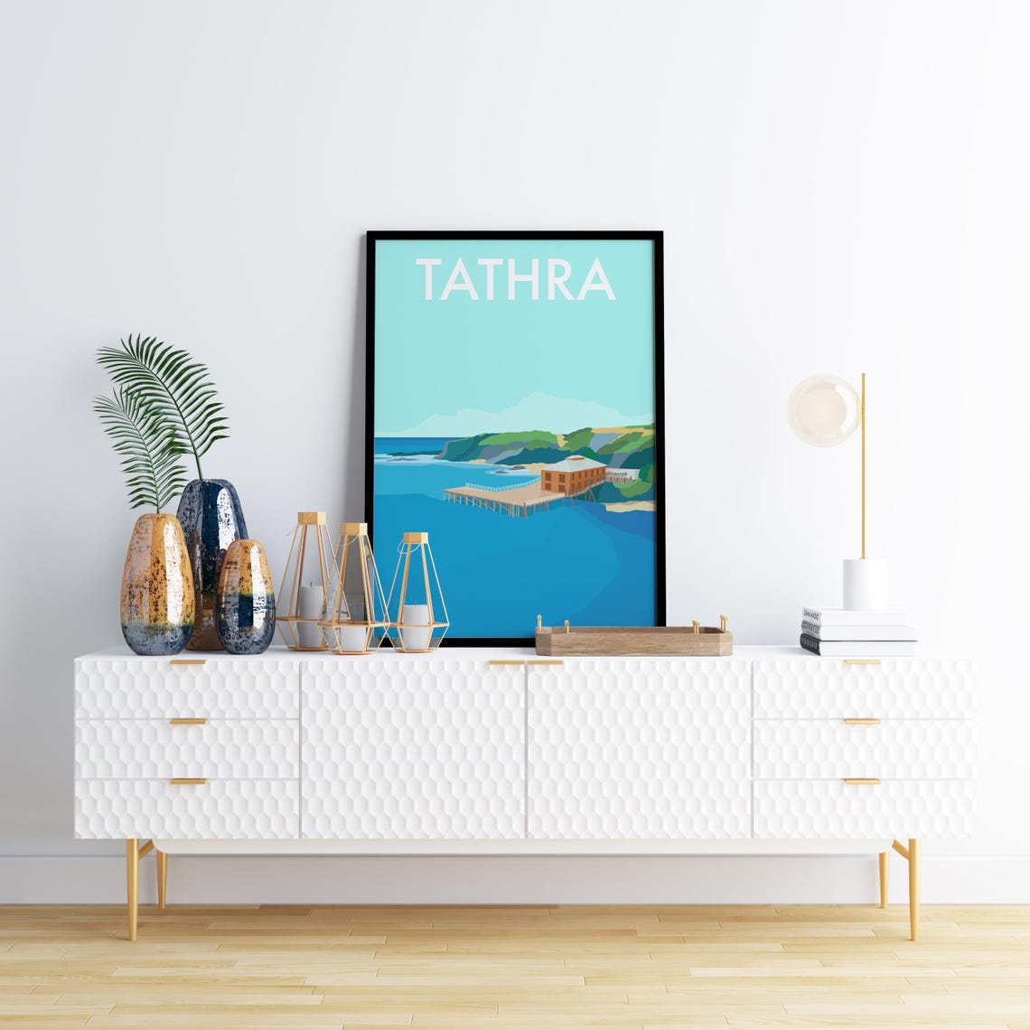 Tathra Wharf Australia Travel Poster - Image 2