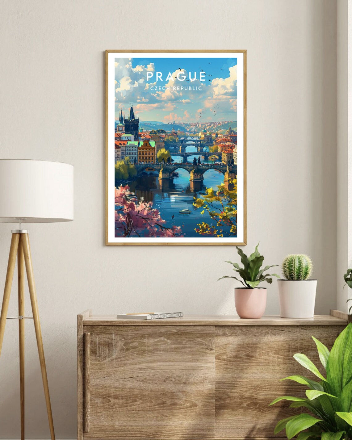 Prague Czech Republic Travel Wall Art Poster - Image 3