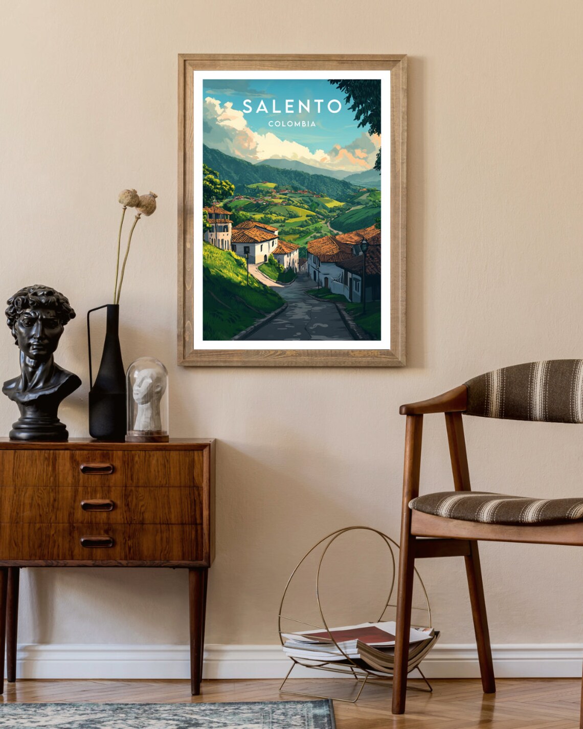 Salento Travel Poster, Colombia South America - Image 2