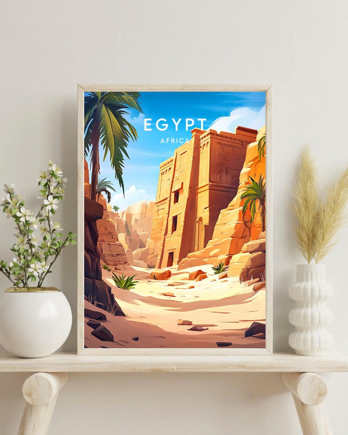 Egypt Travel Print Africa Egypt Poster Africa Poster Travel Wall Art Africa Print Egypt Wall Art Egypt Print Cairo Poster Cairo - Image 4