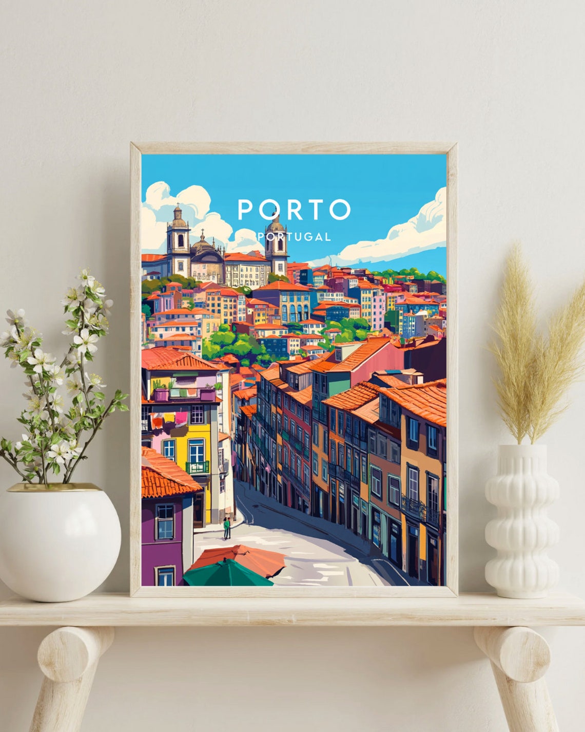 Porto Travel Print Portugal Porto Poster Portugal Poster Travel Wall Art Portugal Print Poster Portugal Europe Porto Portugese - Image 4
