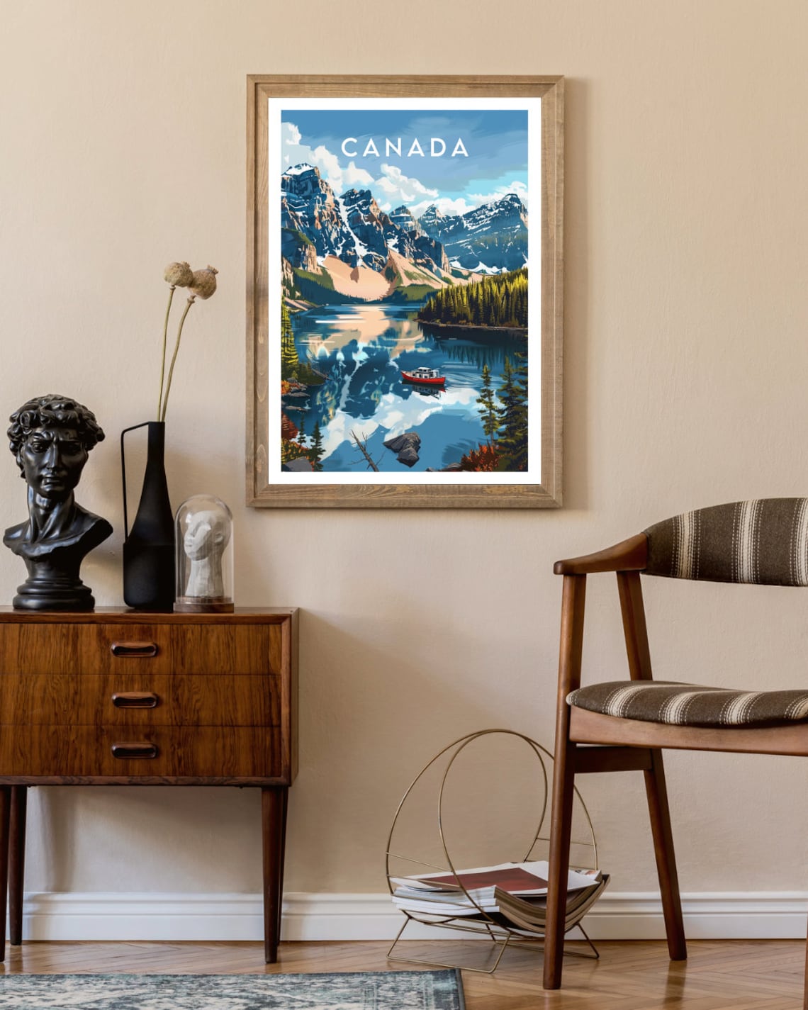 Canada Travel Print, North America Travel Poster - Image 2