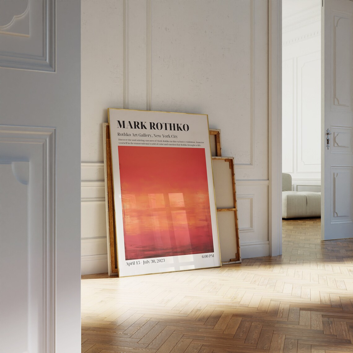 Mark Rothko Exhibition Print Birthday Gift Poster - Image 2