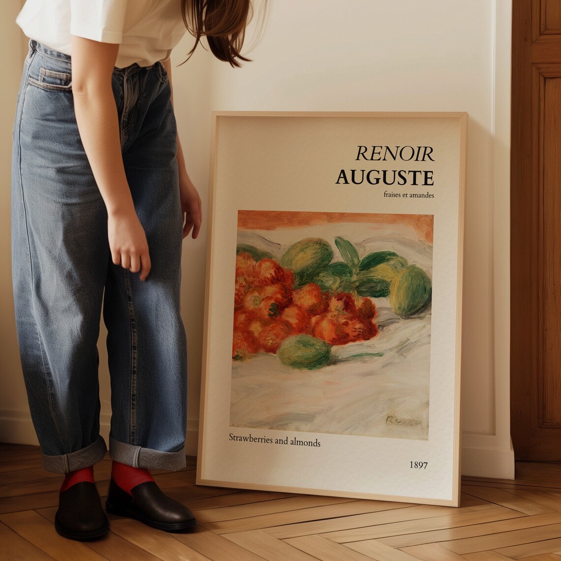 Pierre Auguste Renoir Strawberries and Almonds 1897 Still Life Poster - Image 5