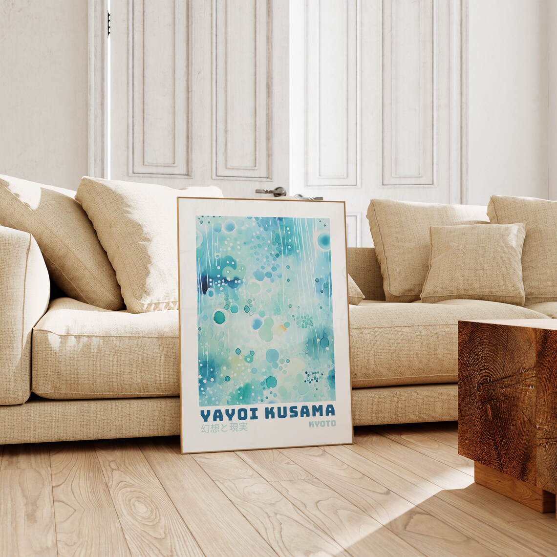 Yayoi Kusama Abstract Japanese Gallery Wall Art Poster - Image 3