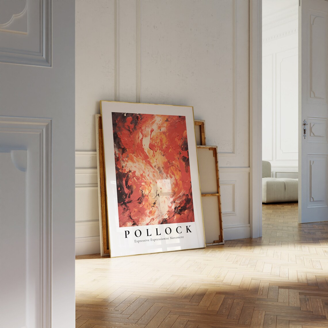 Jackson Pollock Abstract Art, Modern Maximalist Print - Image 4