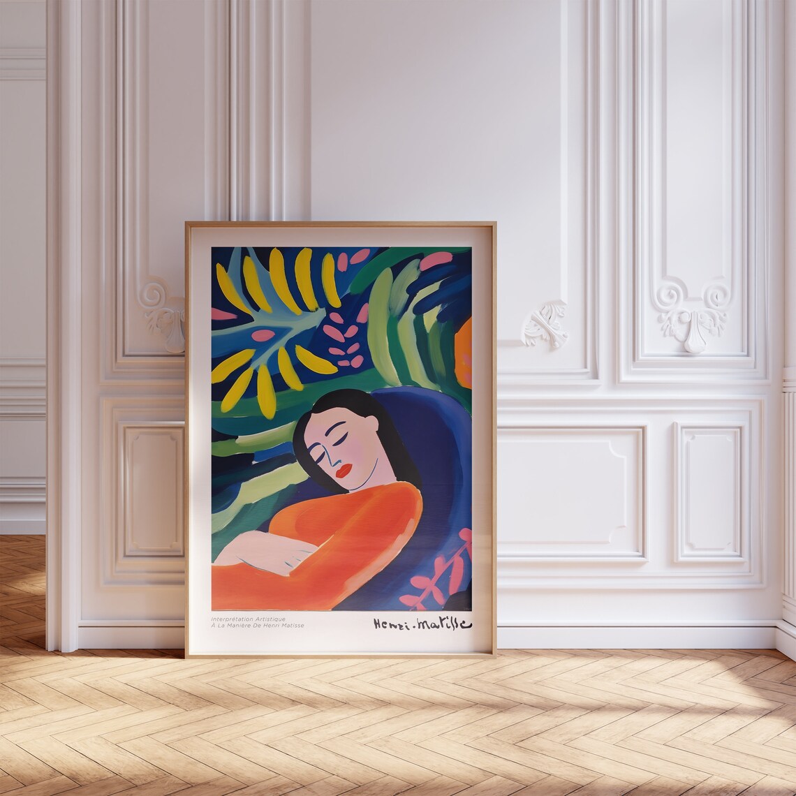 Matisse Cut Outs Poster, Minimalist Neutral Decor - Image 4