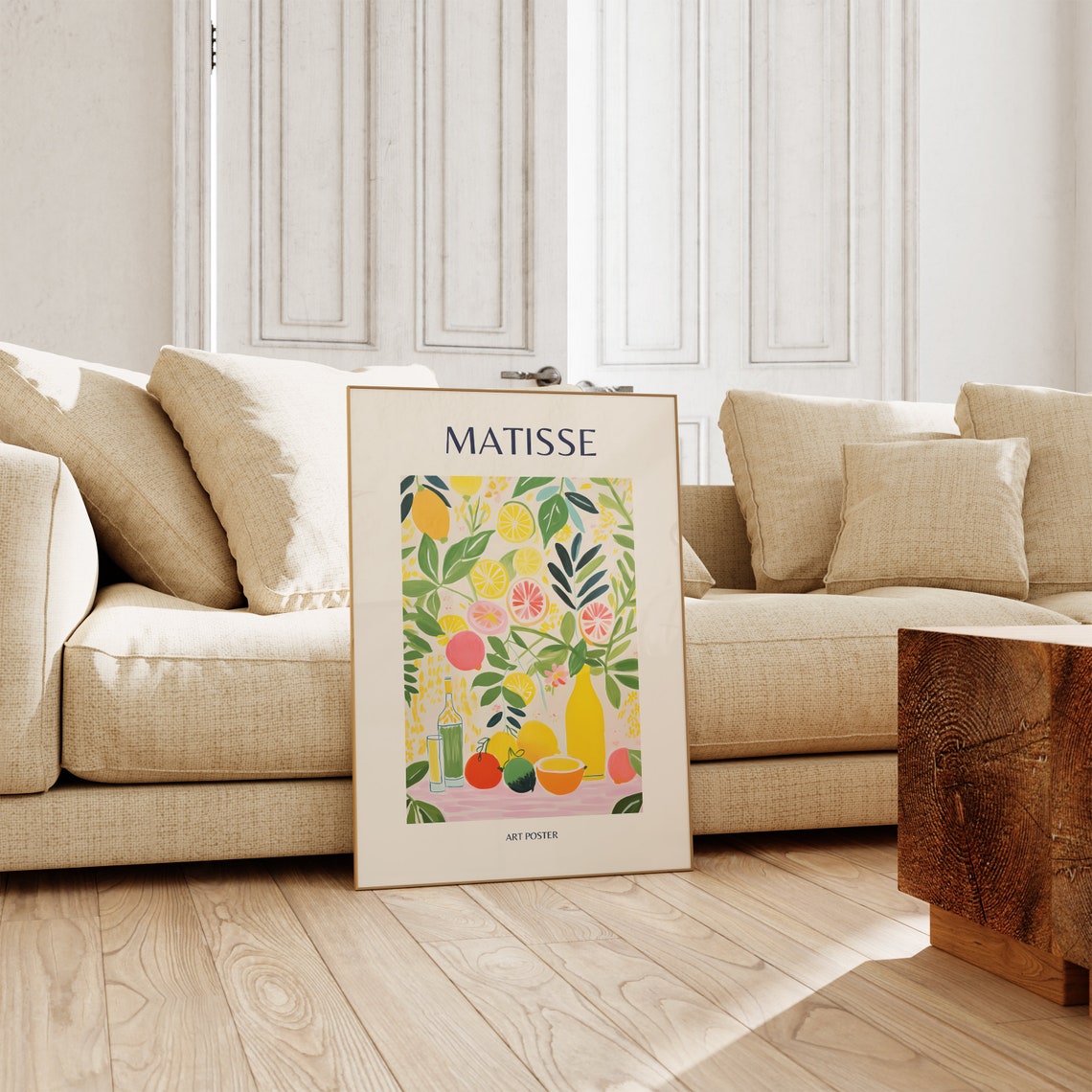 Henri Matisse Citrus Still Life Lemon Orange Modern Art Poster - Image 2