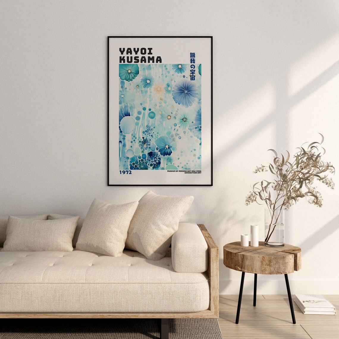 Yayoi Kusama Abstract Japanese Wall Art Poster - Image 2