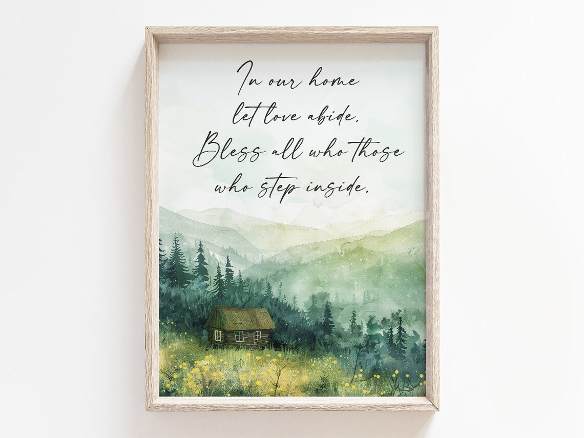 In Our Home Let Love Abide, House Blessing