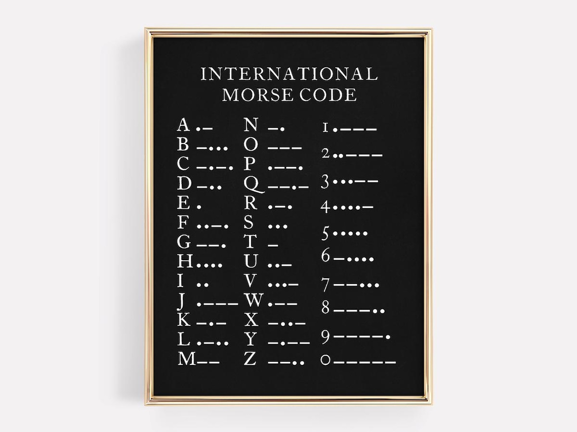 Phonetic Alphabet Numbers, Nato Icao Morse Code