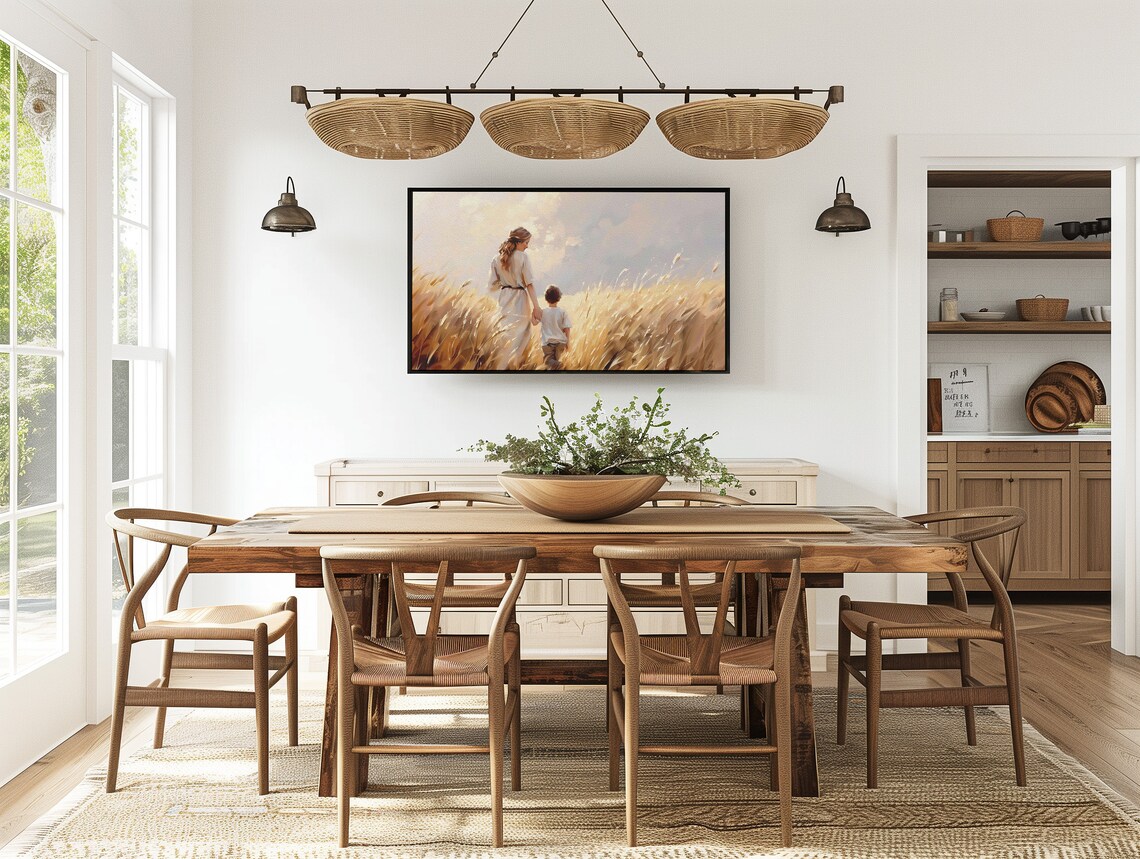 Mother's Day Art Print, Seasonal Family Decor - Image 2