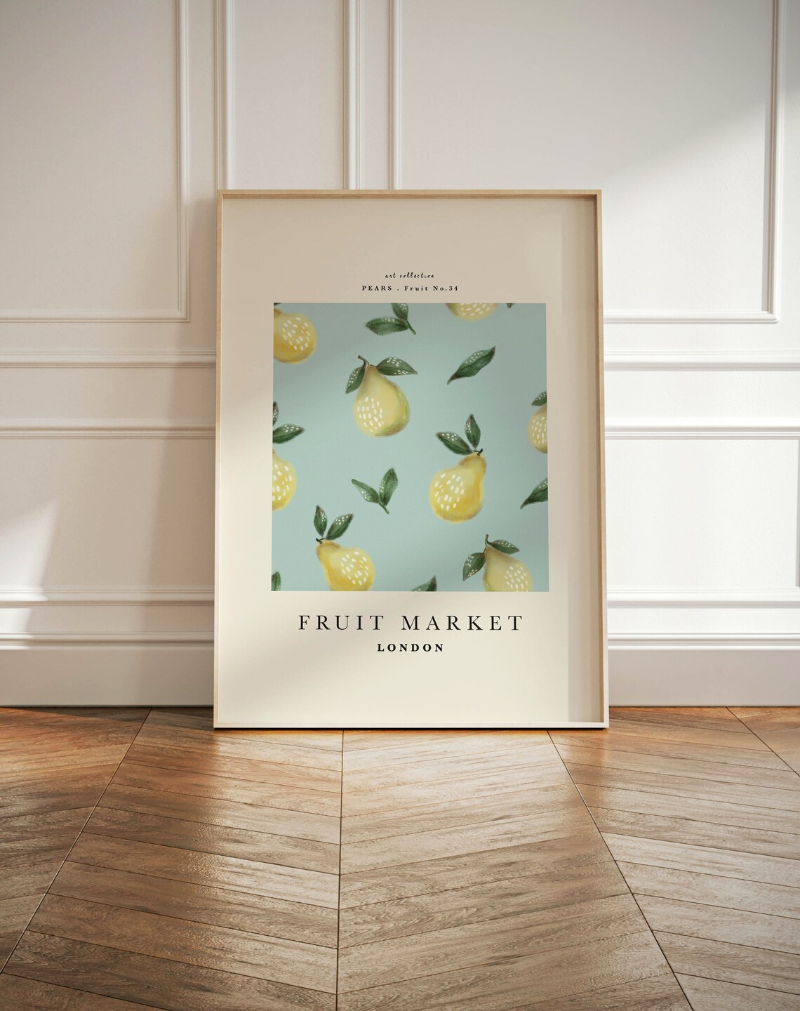 Fruit Market Pear Prints, Kitchen and Dining Room Art Print