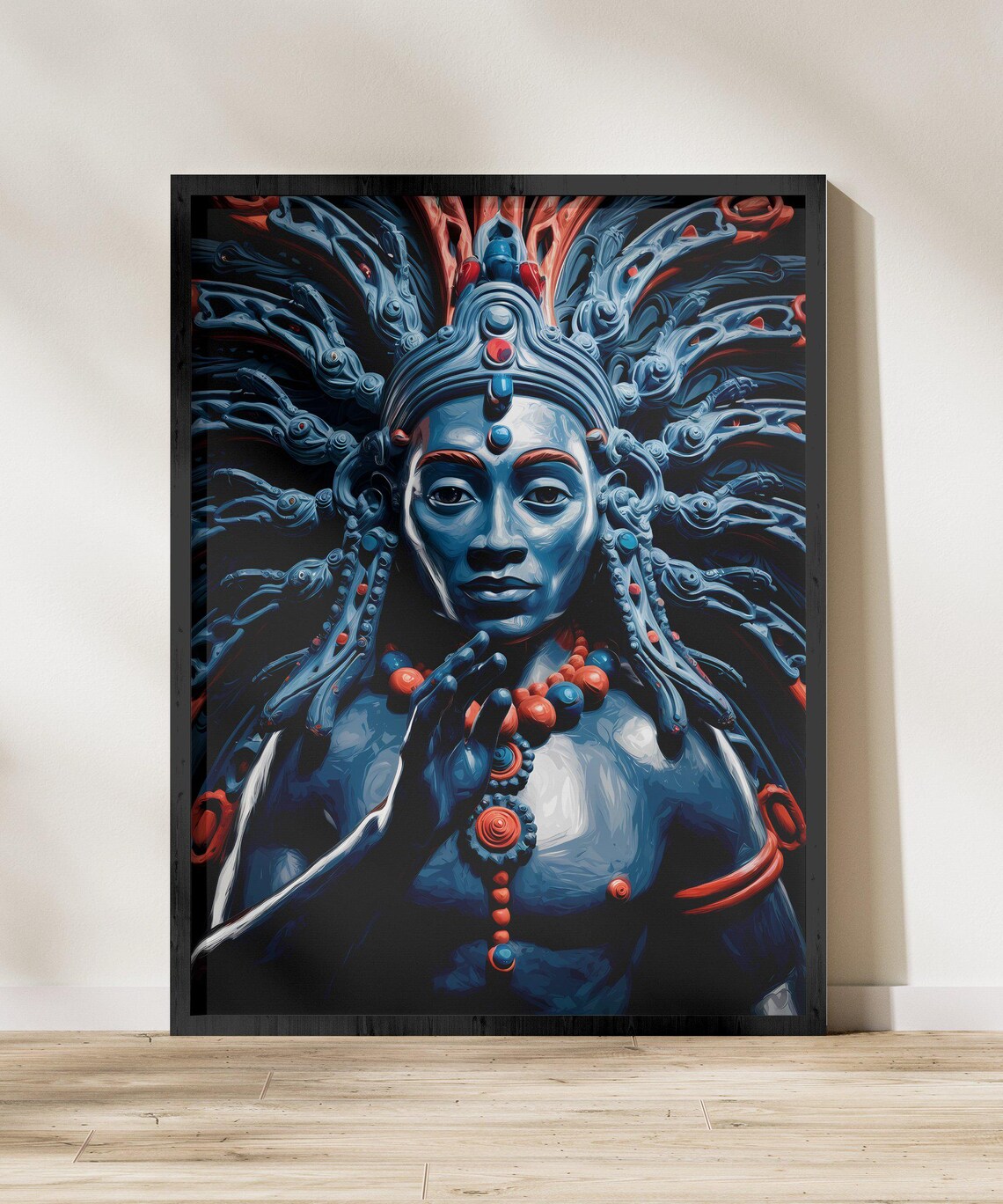 Orisha Wall Art, Cuban Santeria Spiritual Art