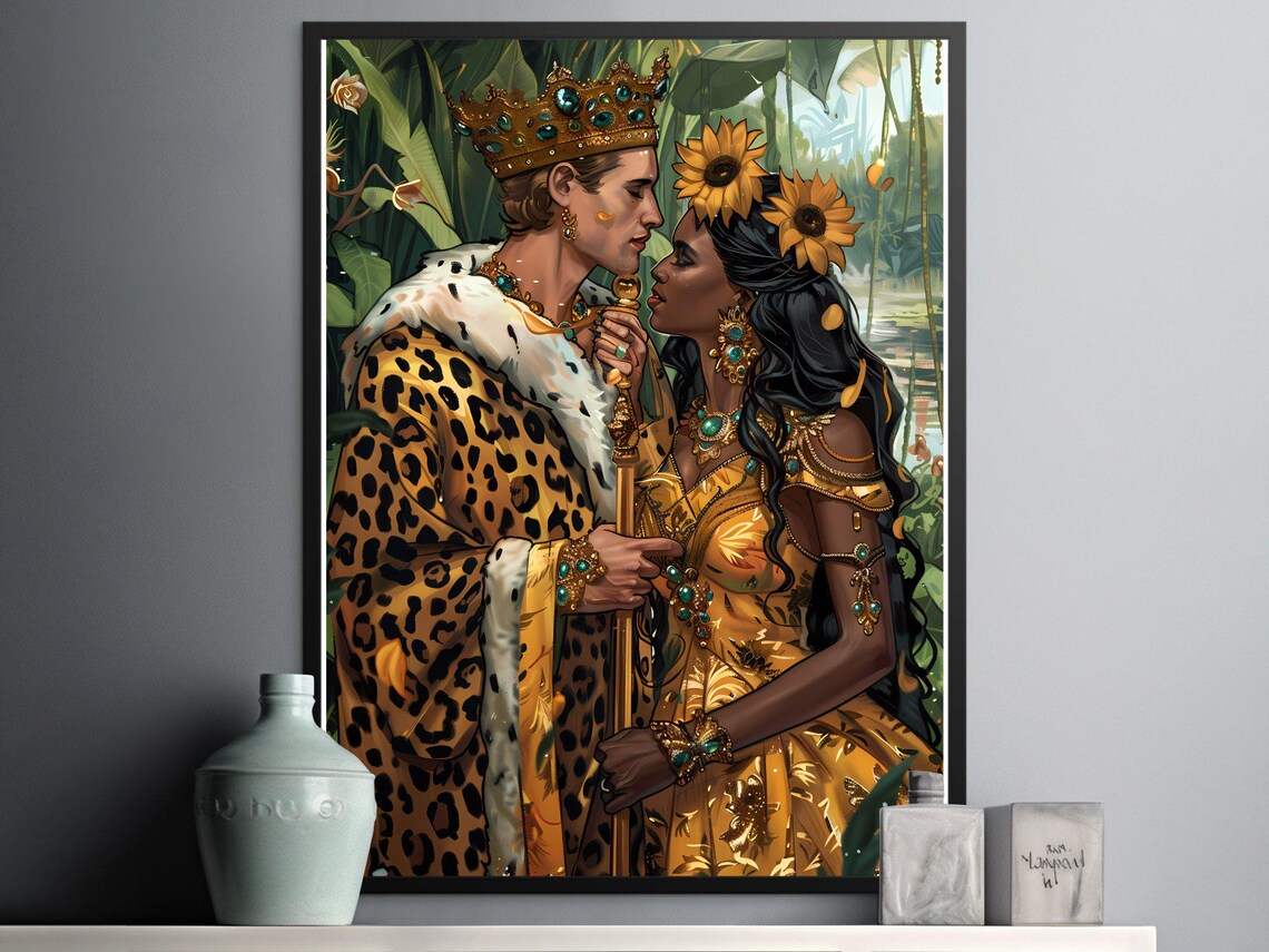 African Santeria Orishas Decor, Cultural Art Print - Image 2