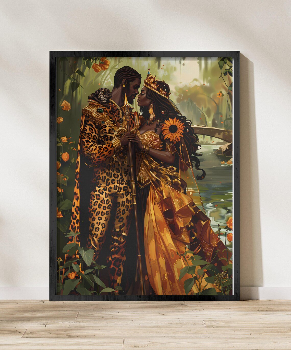 African Orisha Cultural Art, Yoruba Spiritual Artwork