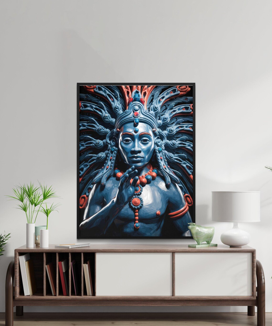 Orisha Wall Art, Cuban Santeria Spiritual Art - Image 4