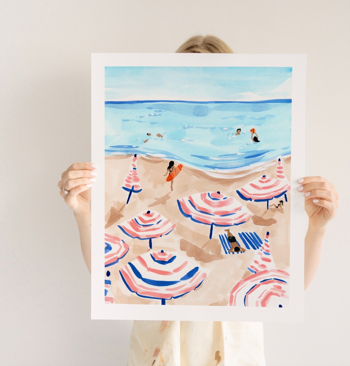 Beach Ocean Wall Art Print, Tropical Coastal Decor - Image 3