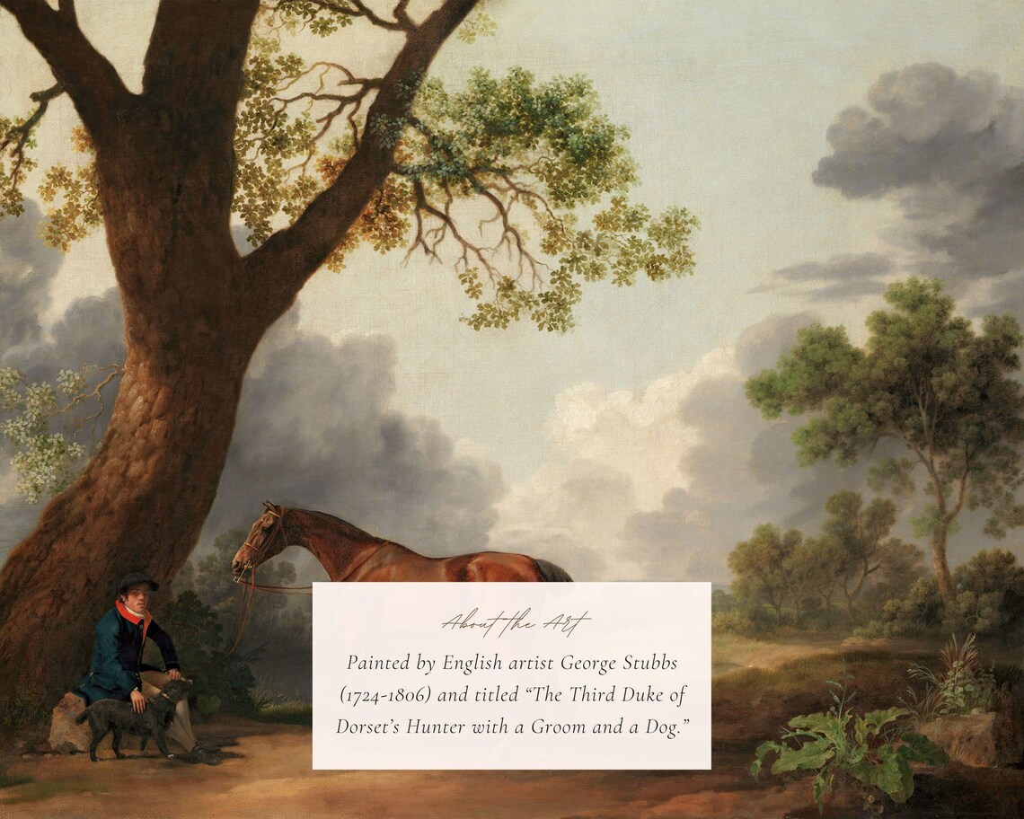 Vintage Horse Painting, Baroque Equestrian Art Print - Image 2