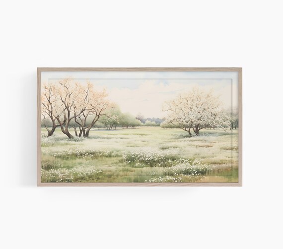 Spring Country Field Art Print