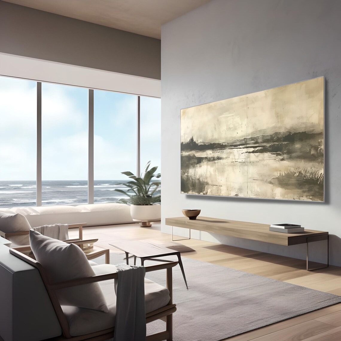 Frame Tv Art Antique Sketch Landscape Frame Tv Art Frame Tv Art Vintage Landscape Frame Tv Art Vintage Oil Painting Frame Tv Art - Image 3