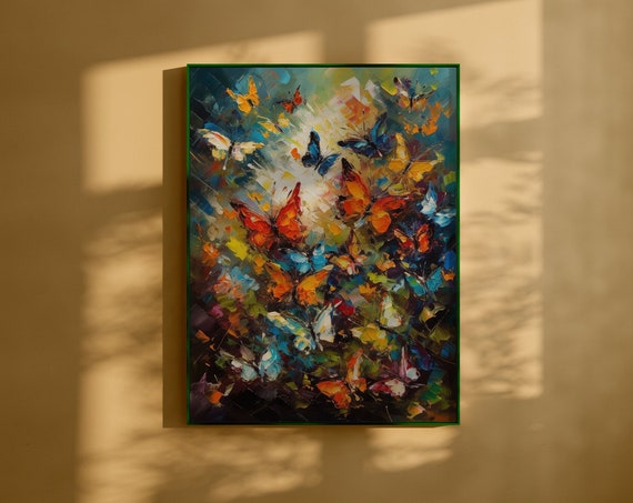Butterfly Enthusiast Contemporary Art Art Modern Wall Decor Art Prints Instant Wall Art