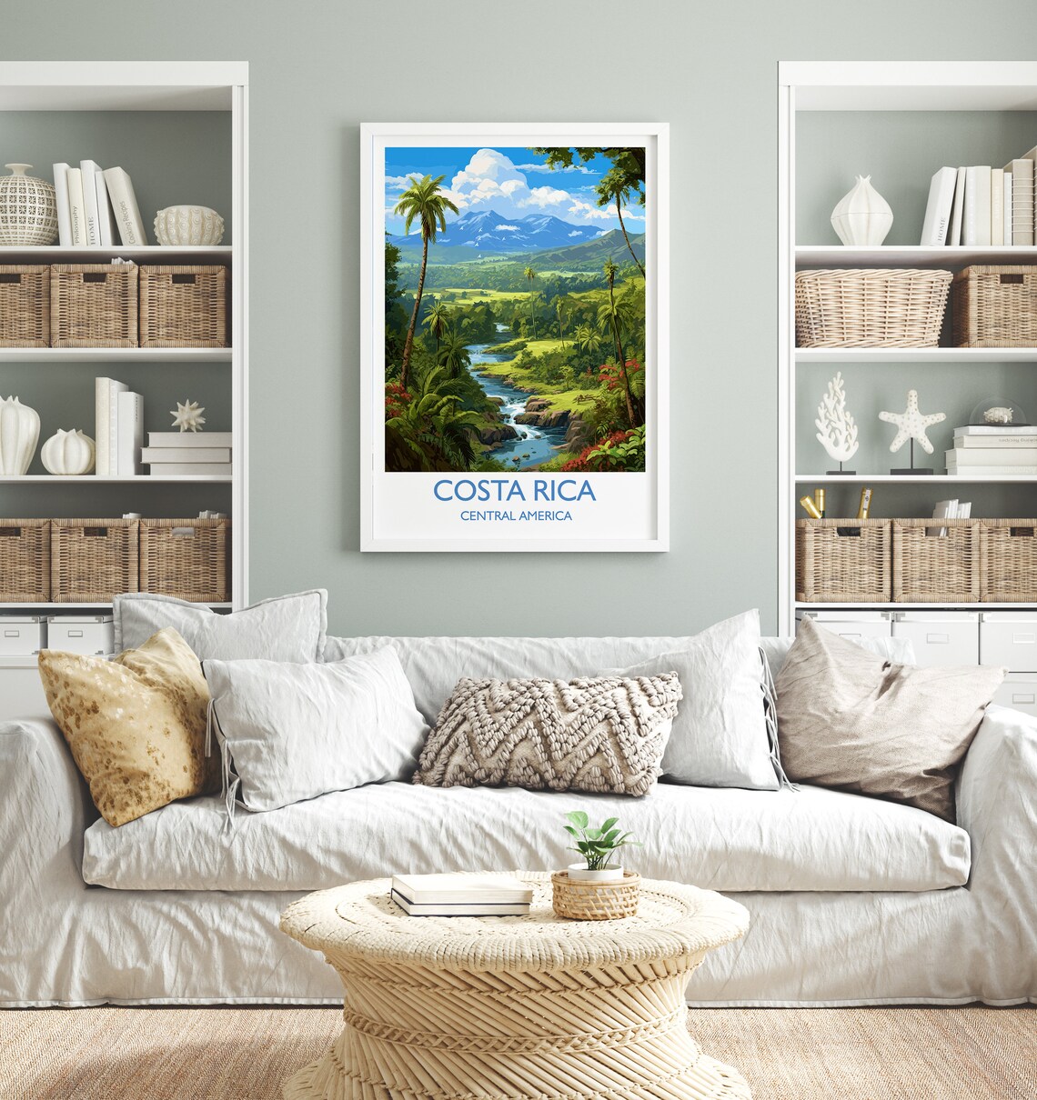 Costa Rica Travel Print, Central America Poster - Image 4