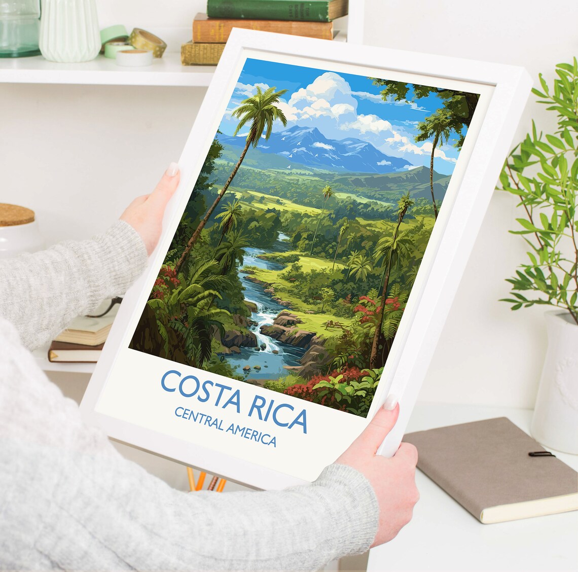 Costa Rica Travel Print, Central America Poster - Image 5