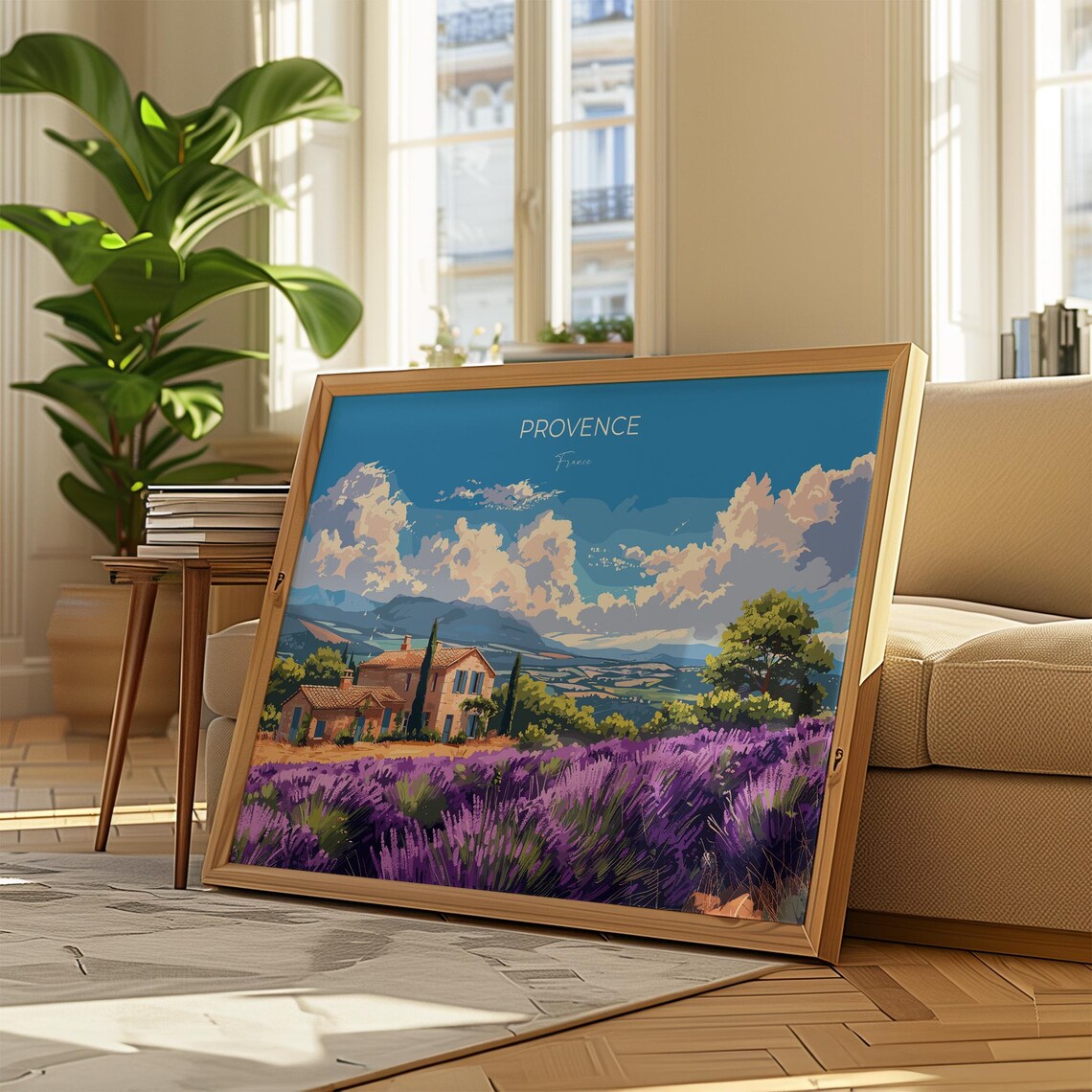 Provence Travel Poster, France Landscape Art Print - Image 2